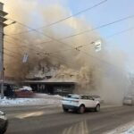 У Дніпрі спалахнула пожежа в ресторані на вулиці Архітектора Олега Петрова