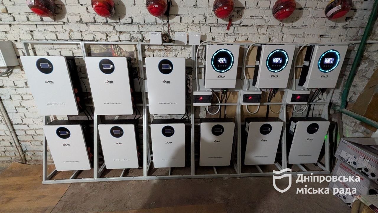 У Дніпрі на котельнях «Теплоенерго» встановлюють резервне живлення