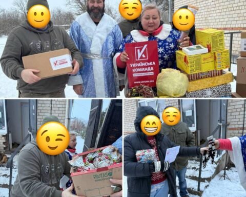 Волонтери «Української команди» Дніпропетровщини та «Амулет Дніпро» відвідали військових на фронті