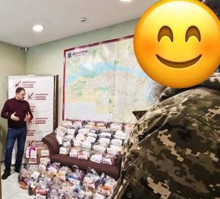 «Українська команда» підтримала захисників на Запорізькому напрямку напередодні свят