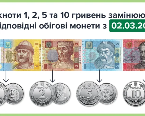 НБУ виводить з обігу старі банкноти 1–10 грн: з 2 березня ними не розрахуєшся