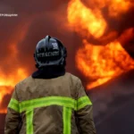 На Дніпропетровщині чотири доби гасили пожежу після російського удару